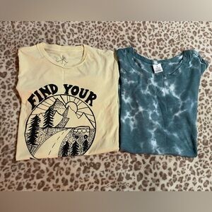 Two soft tees